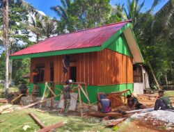 Rumah Type 36 TMMD Ke-129 Kodim 1807/Sorong Selatan Hampir Rampung, Wujud Nyata Kepedulian TNI Tingkatkan Kesejahteraan Warga
