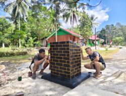 Prasasti TMMD Ke-129 Rampung Dibangun, Menjadi Simbol Pengabdian TNI dan Kenangan Abadi untuk Kampung Sesor