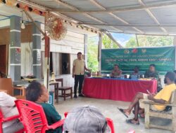 TMMD Ke-129 Gelar Penyuluhan Wasbang dan Hukum, Tanamkan Kesadaran Berbangsa serta Taat Aturan di Kampung Seso