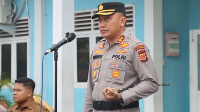 Jadi Pembina Upacara di SMAN 1 Kutacane, Kapolres Ajak Pelajar Raih Cita-Cita dan Jauhi Narkoba