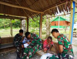 Canda dan Tawa Warnai TMMD Ke-129, Kedekatan Satgas TNI dengan Anak-Anak Kampung Sesor Semakin Erat