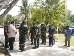 Danrem 181/PVT Bersama Forkopimda Tinjau Hasil TMMD Ke-129, Pastikan Pembangunan di Kampung Sesor Berikan Manfaat Nyata