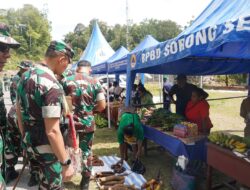 UMKM Persit KCK Cabang XVI Ramaikan Penutupan TMMD Ke-129, Hasil Kebun Mama-Mama Sesor Jadi Produk Unggulan