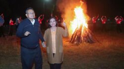 Usai Dikukuhkan, Bupati Dairi Pimpin Renungan Suci Bersama Paskibraka