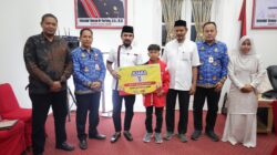 Dua Pelajar Aceh Timur Wakili Aceh di O2SN Nasional, Bupati Al-Farlaky Beri Dukungan dan Janjikan Reward