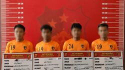 Satreskrim Polres Nagan Raya Amankan Dua Alat Berat dan Empat Terduga Pelaku Tambang Ilegal