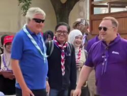 Sekretaris Jenderal WOSM, David Berg, Hadiri Pembukaan Jambore Nasional XII Pramuka 2026