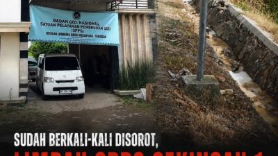 Sudah Berkali-kali Disorot, Limbah SPPG Sekincau 1 Masih Bermasalah: Teguran Satgas MBG Tak Digubris?