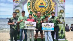 Dua Pelajar Putri Dairi Raih Podium di Fun Run HUT Korem 023/KS