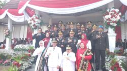 Polres Pesisir Barat Laksanakan Upacara Peringatan Hari Proklamasi Kemerdekaan RI KE-81