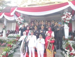 Polres Pesisir Barat Laksanakan Upacara Peringatan Hari Proklamasi Kemerdekaan RI KE-81