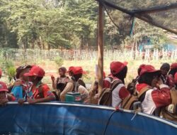 Kontingen Sorong Selatan Jelajahi Pertanian, Peternakan dan Perikanan Terpadu di Jamnas XII