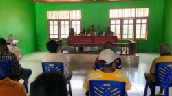 Kantor Pertahanan Kabupaten Sorong Selatan Fasilitasi Pendampingan Usaha Di Distrik Moswaren 