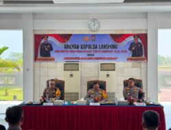Kunjungan Kapolda Lampung: Berikan Arahan, Semangat Dan Pesan Moril Bagi Jajaran Polres Pesisir Barat