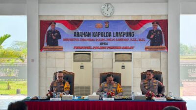 Kunjungan Kapolda Lampung: Berikan Arahan, Semangat Dan Pesan Moril Bagi Jajaran Polres Pesisir Barat