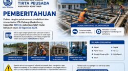 Perumda Air Minum Aceh Timur Lakukan Rehabilitasi dan Rekonstruksi IPA di 7 Kecamatan