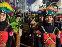 Penampilan Tarian Adat Papua di Jambore Nasional XII Dipimpin Bupati & Ka Kwarcab, Sangat Memukau Pengunjung