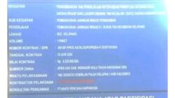 Proyek Irigasi Milyaran Rupiah di Desa Teluk Sijuah Kecamatan Kelayang Mangkrak, Kades Tak Usah di Beritakan ?