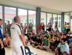 Kalapas Lhokseumawe Sapa Warga Binaan dan Tinjau Sarana Prasarana Blok Hunian