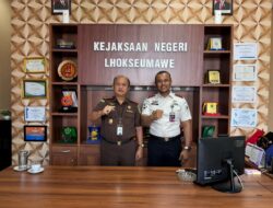 Kalapas Lhokseumawe Silaturahmi dengan Kajari, Perkuat Sinergi Antarinstansi