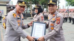 Kapolres Aceh Tenggara Beri Penghargaan Tiga Kapolsek Terbaik, Kebersihan Mako Jadi Perhatian