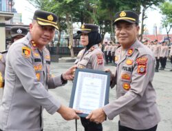 Kapolres Aceh Tenggara Beri Penghargaan Tiga Kapolsek Terbaik, Kebersihan Mako Jadi Perhatian