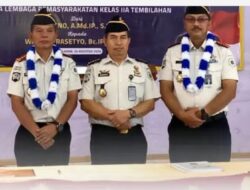 Hadiri Sertijab Kalapas Tembilahan, Kanwil Ditjenpas Riau Dorong Peningkatan Pelayanan Pemasyarakatan
