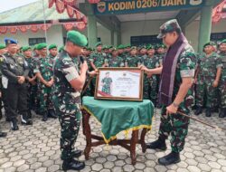 Pangdam I/BB Tekankan Profesionalisme dan Pengabdian Prajurit Saat Kunker ke Kodim 0206/Dairi