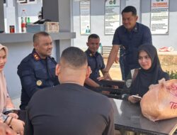Kalapas Lhokseumawe Terima Kunjungan Kepala BSI KCP Blang Mangat, Buka Rekening Premi untuk Warga Binaan
