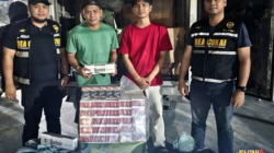 Bea Cukai Teluk Nibung Amankan 448.400 Batang Rokok Ilegal Mencarter dan Luffman dalam Mobil Box 