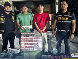 Bea Cukai Teluk Nibung Amankan 448.400 Batang Rokok Ilegal Mencarter dan Luffman dalam Mobil Box 