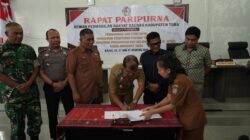 DPRD Toba Bahas dan Tetapkan Ranperda P-APBD 2026