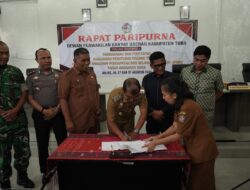 DPRD Toba Bahas dan Tetapkan Ranperda P-APBD 2026