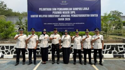 Pelantikan dan Pengambilan Sumpah Calon Pegawai Negeri Sipil