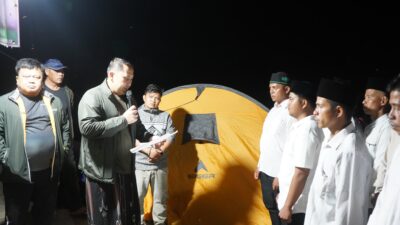 Haru dan Bangga, Bupati M. Syukur Lantik “Polisi Hutan” Desa Durian Rambun dan Guyur Bantuan Rp 27 Juta