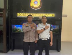 Perkuat Sinergi Keamanan, Lapas Lhokseumawe Silaturahmi dengan Polres Lhokseumawe