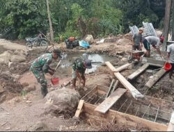 Pembangunan Jembatan Gantung di Desa Bukit Berantai Dimulai, Buka Akses dan Percepat Mobilitas Warga