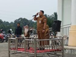 Bupati Merangin Menggelar Apel Siaga Darurat Karhutla