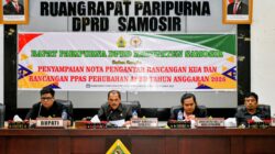 Bupati Samosir Sampaikan Nota Pengantar P-KUA dan P-PPAS 2026, Pendapatan Daerah , 07/09/2026