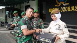 Usai Upacara Bendera, Dandim 0208/Asahan Laksanakan Jam Komandan dan Serahkan Sepatu Olahraga kepada Prajurit serta ASN