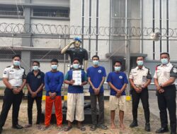 Tindak Lanjut Arahan Dirjenpas, Rutan Tangerang Bagikan Masker kepada Warga Binaan