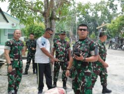 Rampung Direnovasi, Dandim 0208/Asahan Tinjau Langsung Rumah Dinas Koramil 17/DB