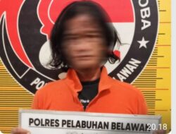 Mantap!! Satres Narkoba Polres Belawan Tangkap Pengedar Sabu di Desa Manunggal