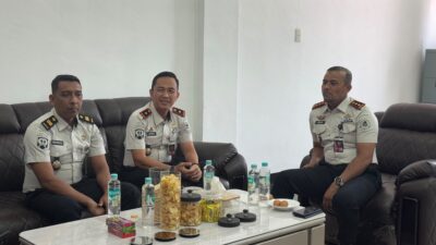 Perkuat Sinergi Pemasyarakatan, Kalapas Lhokseumawe Terima Silaturahmi Kabapas