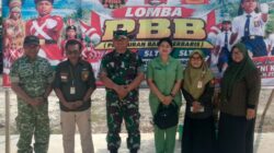 HUT TNI DIMERIAHKAN DENGAN LOMBA PBB DI SDN 133 BUMI AJO, MOSWAREN SORONG SELATAN
