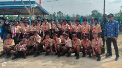 Partisipasi SMP 1 MOSWAREN Tampil Memukau Di Di Peringatan HUT TNI Di SDN 133 BUMI AJO 