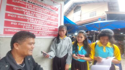 Penertiban Pasar Sidikalang Jadi Ruang Edukasi, Dirut PD Pasar Ajak Pelajar Bangun Kesadaran Masyarakat