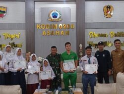 Dandim 0208/Asahan Apresiasi Atlet Muda Akuatik, Raih 22 Medali di Kejuaraan Piala Kemerdekaan RI