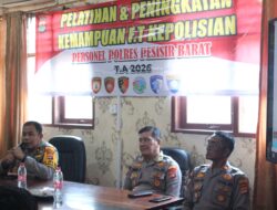 Wakapolres Pesisir Barat Pimpin Latkatpuan Fungsi Teknis Lantas, Tingkatkan Pemahaman Personel