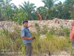 Tanggul Perlindungan Kebun di Kawasan HPT Dipertanyakan, Sdr Benny Diminta Klarifikasi, Bungkam